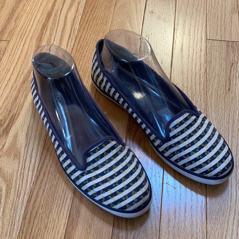 Sperry Top-Sider slip on canvas boat shoes
